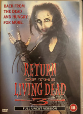 Return of the Living Dead 3 DVD 1993 III Cult Horror Film Movie Classic segunda mano  Embacar hacia Spain