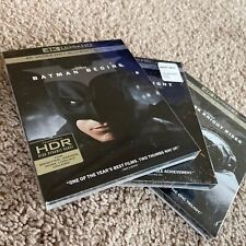 Batman Begins, The Dark Knight, Dark Knight Rises Trilogy 4k OOP + Capas comprar usado  Enviando para Brazil