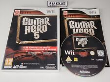 Guitar Hero 5 - Activision - Jeu Nintendo Wii (FR) - PAL - Complet comprar usado  Enviando para Brazil