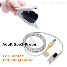 Sensor reutilizável sonda SpO2 adulto para monitor CONTEC CMS6000/7000/8000/9000/6800, usado comprar usado  Enviando para Brazil