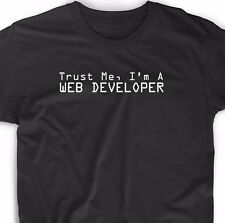 Usado, Camiseta programadora Trust Me I'm A Web Developer PHP Admin HTML IT presente camiseta comprar usado  Enviando para Brazil