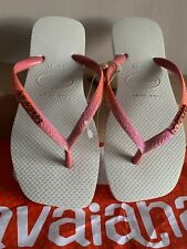 Havaianas pink square for sale  CHIGWELL