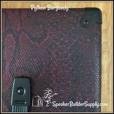 Burgundy snakeskin pattern for sale  Hastings