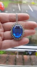 Blue sapphire pendant for sale  Ireland