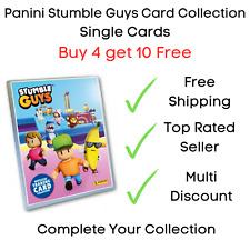 Colección de tarjetas coleccionables Panini Stumble Guys compra 4 obtén 10 gratis - tarjetas individuales segunda mano  Embacar hacia Mexico