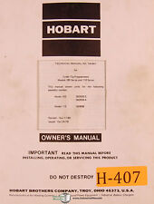 Hobart 100 110 for sale  Winnetka