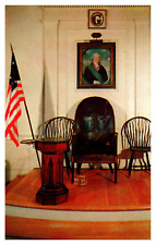 Postal cromada silla de maestros Alexandria VA Virginia George Washington, usado segunda mano  Embacar hacia Argentina