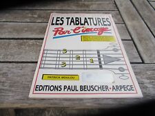 Rare moulou tablatures d'occasion  Saint-Ismier