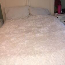 White fluffy bed for sale  Edgewater