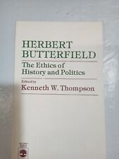 HERBERT BUTTERFIELD la ética de la historia y la política (1980, libro de bolsillo) segunda mano  Embacar hacia Argentina