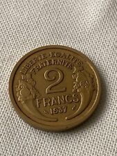 Münzen francs 1937 gebraucht kaufen  Drispenstedt