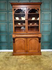Victorian mahogany bookcase for sale  WREXHAM