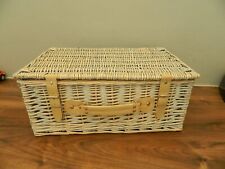 Wicker hamper basket for sale  ALTON