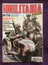 Militaria magazine 110 d'occasion  Béziers