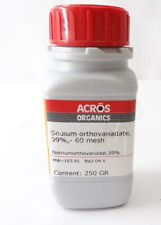 Ortovanadato de sódio Acros Organics CAS 13721-39-6 99% -60 malha aproximadamente 200g, usado comprar usado  Enviando para Brazil