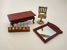 Accesorios para muebles coleccionables casa de muñecas campanas espejo mesa de café segunda mano  Embacar hacia Argentina