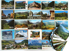 64 x AUSTRIA TIROLO Austria Postcards lotto cartoline affrancate con francobollo usato  Spedire a Italy