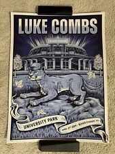 Póster Luke Combs - Beaver Stadium, State College, Pensilvania. 27 de abril de 2024 segunda mano  Embacar hacia Argentina