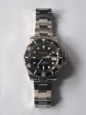 Seiko black automatic for sale  Shipping to Ireland