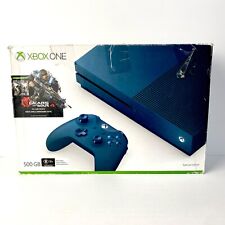 Console azul Microsoft Xbox One S 500GB + caixa - Gears Of War 4 Edition - Testado, usado comprar usado  Enviando para Brazil