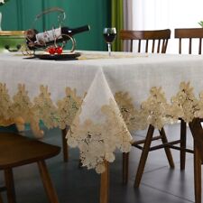  Mesa de encaje bordado tela moderna clásica mantel muebles cubierta antipolvo segunda mano  Embacar hacia Spain