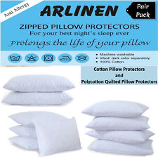 Pillow protectors zipped for sale  ROCHDALE