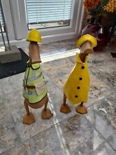 Wooden ornamental ducks for sale  BRIDGEND