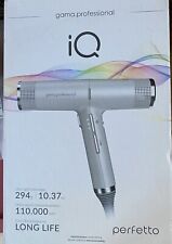 Secador de cabelo profissional Perfetto ultraleve (294g) GAMA IQ Itália, usado comprar usado  Enviando para Brazil