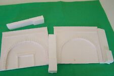 oo gauge  3 cast brick arches back scene, with brick piers., used for sale  Shipping to South Africa