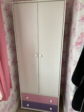 girls pink wardrobe for sale  CORBY