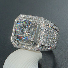 Men simulated diamond for sale  Shipping to Ireland