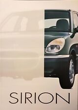 Daihatsu sirion brochure for sale  BIGGLESWADE