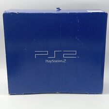 Console Sony PlayStation 2 PS2 azul caixa vazia apenas com isopor interno SCPH 50001 comprar usado  Enviando para Brazil