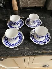 Used, Royal Tuscan "Majorca" Wedgwood Group 4 Espresso Cup & Saucer for sale  LONDON