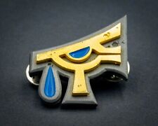 Warhammer 40k Black Library Bulldog Buckle Alaitoc Eldar pin badge., używany na sprzedaż  PL