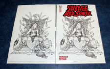 SAVAGE RED SONJA #4 1:15 esboço e conjunto variante virgem 1:20 FRANK CHO DYNAMITE QUASE PERFEITO comprar usado  Enviando para Brazil