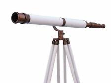 Telescopio náutico de latón antiguo Spyglass de 42 "con decoración de... segunda mano  Embacar hacia Argentina