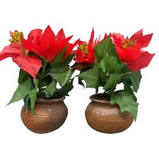 Set artificial poinsettia for sale  Georgetown