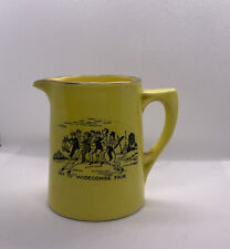 Vintage jug yellow for sale  BIDEFORD