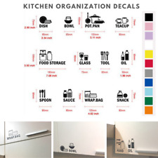 Kitchen cabinet labels for sale  Shipping to Ireland