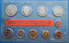 Kursmünzensatz 1997 brd gebraucht kaufen  Zündorf,-Langel