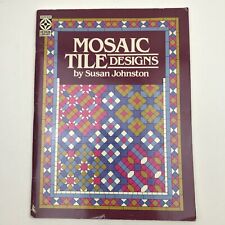 Designs de azulejos em mosaico por Susan Johnston (parte de trás) comprar usado  Enviando para Brazil