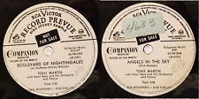 RCA VICTOR PROMO 20-5757 ÁNGELES EN EL CIELO~BOULEVARD OF NIGHTINGALES~TONY MARTIN segunda mano  Embacar hacia Argentina