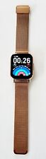 Used, P66 1.85" Smart Watch / Fitness Tracker + Make / Answer Calls - Rose Gold Tone for sale  Shipping to South Africa