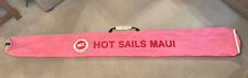 Vintage Hot Sails Maui windsurf sail  Bag Tote 7 1/2 Ft Long windsurfing, used for sale  Shipping to South Africa