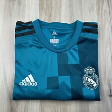 Usado, Camiseta deportiva de fútbol Real Madrid Adidas tercera camiseta de fútbol 2017/2018 talla pequeña segunda mano  Embacar hacia Mexico