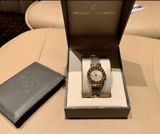 Philippe Charriol St. Tropez Armbanduhr Original 1996 Box Zertifikate Gold gebraucht kaufen  Friesenheim