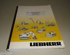 Intrukcja Eksploatacji Ladowarki Kolowe Liebherr L544 - 443 Od 12800 Stato 2005, używany na sprzedaż  Wysyłka do Poland