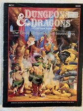 Dungeons And Dragons The Book Of Wonderous Inventions TSR 1987 AC11 9220 comprar usado  Enviando para Brazil