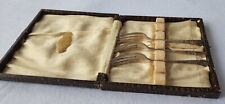 Silver EPNS Cake Fork Set, Partial, Boxed, Vintage for sale  Shipping to South Africa
